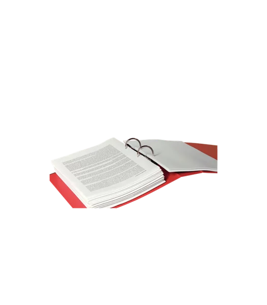 Biblioraft plastifiat A4, 75 mm, piersica Standard No. 1 Power ESSELTE