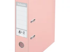 Biblioraft plastifiat A4, 75 mm, piersica Standard No. 1 Power ESSELTE